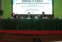 Orientasi Mahasiswa Baru Program Magister dan Doktor Pascasarjana Tahun 2022/2023 Berjalan Lancar